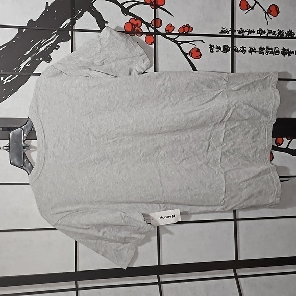 Hurley Gray Pink Shirt Size Medium NWT - Picture 4 of 4